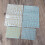 2 Blatt Glitzer-Buchstabenaufkleber, selbstklebende digitale-A 6