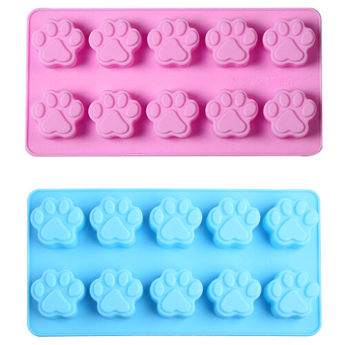 Moule en Silicone avec empreinte de patte de chat, taille de-UN 1