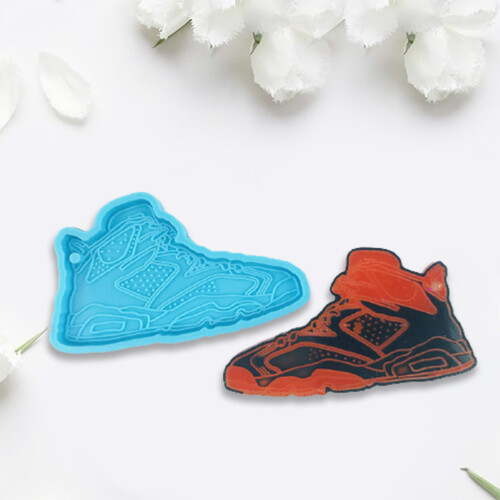 Moule en Silicone pour décorations de chaussures, pendentif pour 2