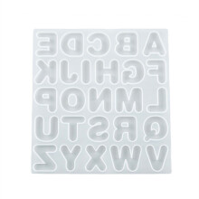 Pendant Moulds Keychain Molds Clay Moulds Letters Shaped-L