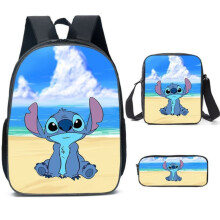 Conjunto de mochila de viagem versátil, com lancheira térmica e alças de ombro ajustáveis, 45 cm (18 polegadas), tecido de poliéster de alta