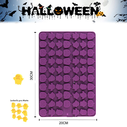 Καινοτόμα καλούπια για το Halloween, σιλικόνη κατάλληλη για τρόφιμα για ασφαλή και 1