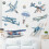 Τέχνη τοίχου με μαχητικό τζετ για διακόσμηση σπιτιού, ποιότητα μουσείου και πιο 5