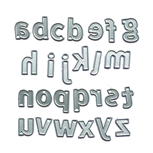 Matrice de découpe de chiffres et de lettres, matrices de-B