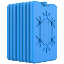 Impacchi di ghiaccio salvaspazio dal design sottile, congelamento rapido, sicuri, atossici, mantengono cibi e bevande freddi, facili da pulire,