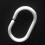 12PCS Plastic Shower Curtain Rings Hooks C Shape Bath Drape Shower Ring Loop Bendable Bathroom Curtain Hooks Rail Guide Hanger 3