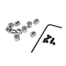 10 stks/set Pin Keepers Biker Pin Sloten om ze op hun plaats te