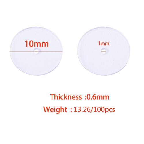 200x/Set Anti-Schmerz-Scheibenpolster, transparente 1