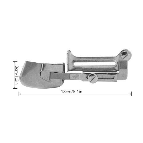 Home & Industrial Sewing Binder Adjustable Steel Flat Seamer Folder Attachment 1