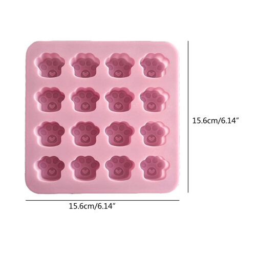 Moules en Silicone pour chiot, chien, patte d'impression, moule 2