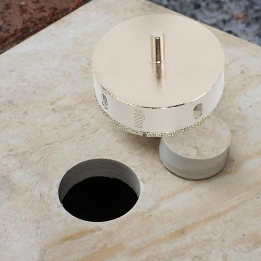 Glass Marble Granite Quartz Tiles 95Mm Diamond Hole Cutter Bit For Drilling 9361376200236