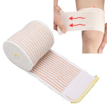Gelber elastischer Bandage-Verband 2 x 4,5 cm atmungsaktiv, selbsthaftend, komprimierend