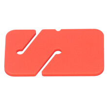 4PCS Orange Cave Diving Line Marker, Compact ABS, Easy Visibility