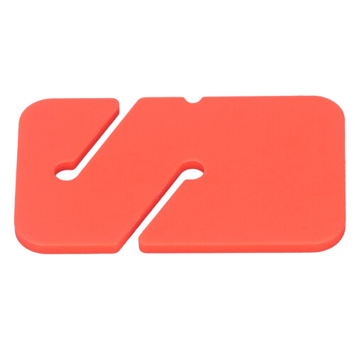 4PCS Orange Cave Diving Line Marker, Compact ABS, Easy Visibility