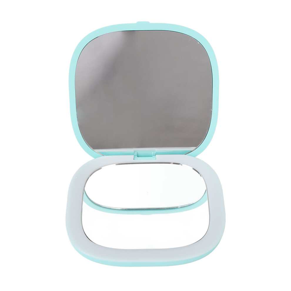 Compact Makeup Mirror With LED Lighting And 3 Color Modes Perfect For Rechargeable Travel Mirror Needs On The Go For Halloween Parties For Nightclubs