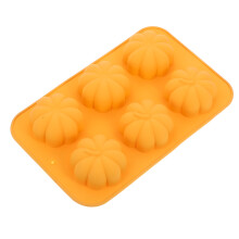 Pumpkin Chocolademal 6-Waardig Herbruikbaar Pompoen Vormpje