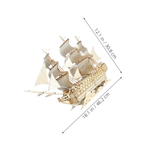 1 Set Modelbouwpakket Voor Volwassenen - 3D 2