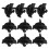 20Ud Tornillos Casco Plástico Negro Fácil 1