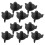 20Ud Tornillos Casco Plástico Negro Fácil 11