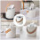 1Stk Moderner Tissue Container Mit Griff Aus ABS Und Leder Weiß 9