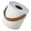 1Stk Moderner Tissue Container Mit Griff Aus ABS Und Leder Weiß 10