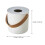 1Stk Moderner Tissue Container Mit Griff Aus ABS Und Leder Weiß 2