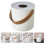 1Stk Moderner Tissue Container Mit Griff Aus ABS Und Leder Weiß 5