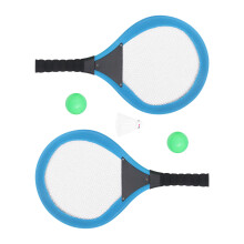 2Pcs Orange Badminton Tennis Rackets For Kids Outdoor Play