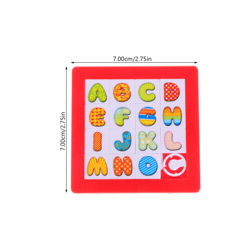 10 Puzzle Con Lettere Cartone Animato Gioco Educativo 2