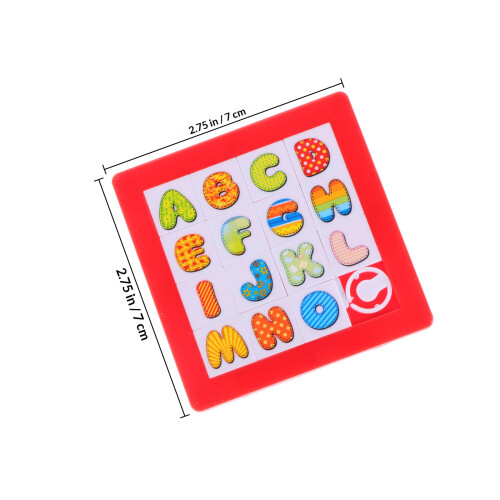 10 Puzzle Con Lettere Cartone Animato Gioco Educativo 1