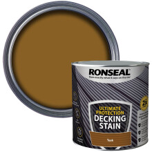 Ronseal Ultimate Protection Decking Stain Rich Teak 5 litre 39120