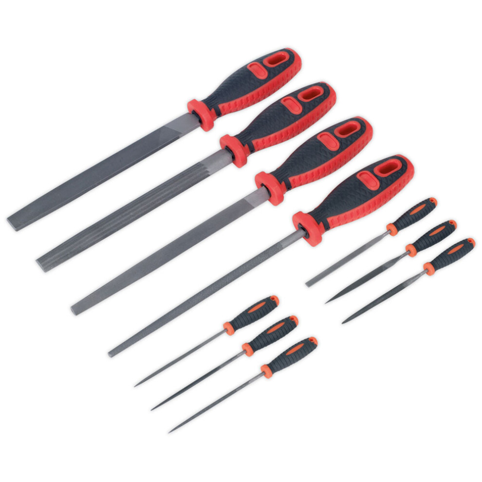 File Set 10pc Engineer's & Needle