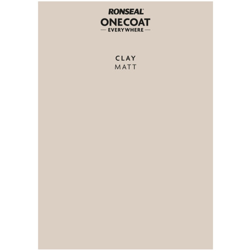 Ronseal (Clay) Ronseal One Coat Everywhere Peel & Stick
