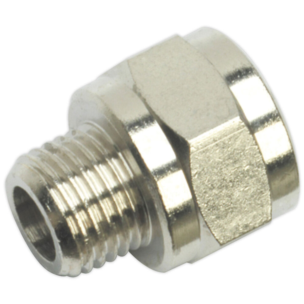 Sealey Adaptor 1/4"Bspt Male To 3/8"Bsp Female
