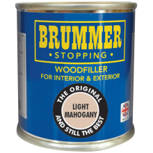 Brummer Wood Filler Light Mahogany 250g - The Original And Still The Best