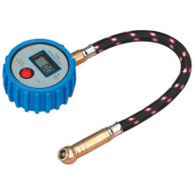 Tyre Pressure Gauge Digital with Leader Hose & Quick Release 0-100psi