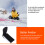 4 unidades de multifunção para prancha de snowboard e esquis 10