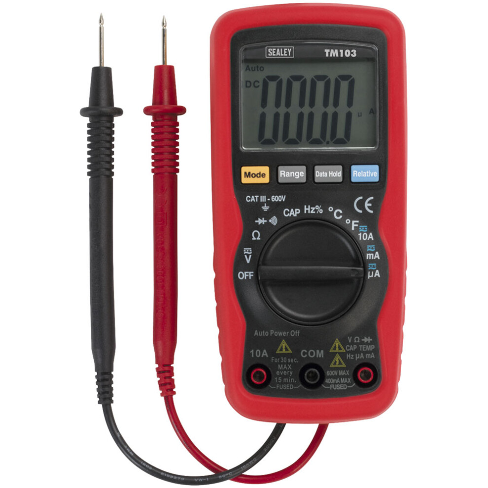 Professional Auto-Ranging Digital Multimeter - 11-Function