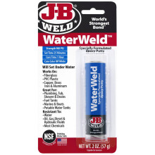 JB Weld WaterWeld 8277UK - Carded 2 oz. (3.25 inch) Putty Stick