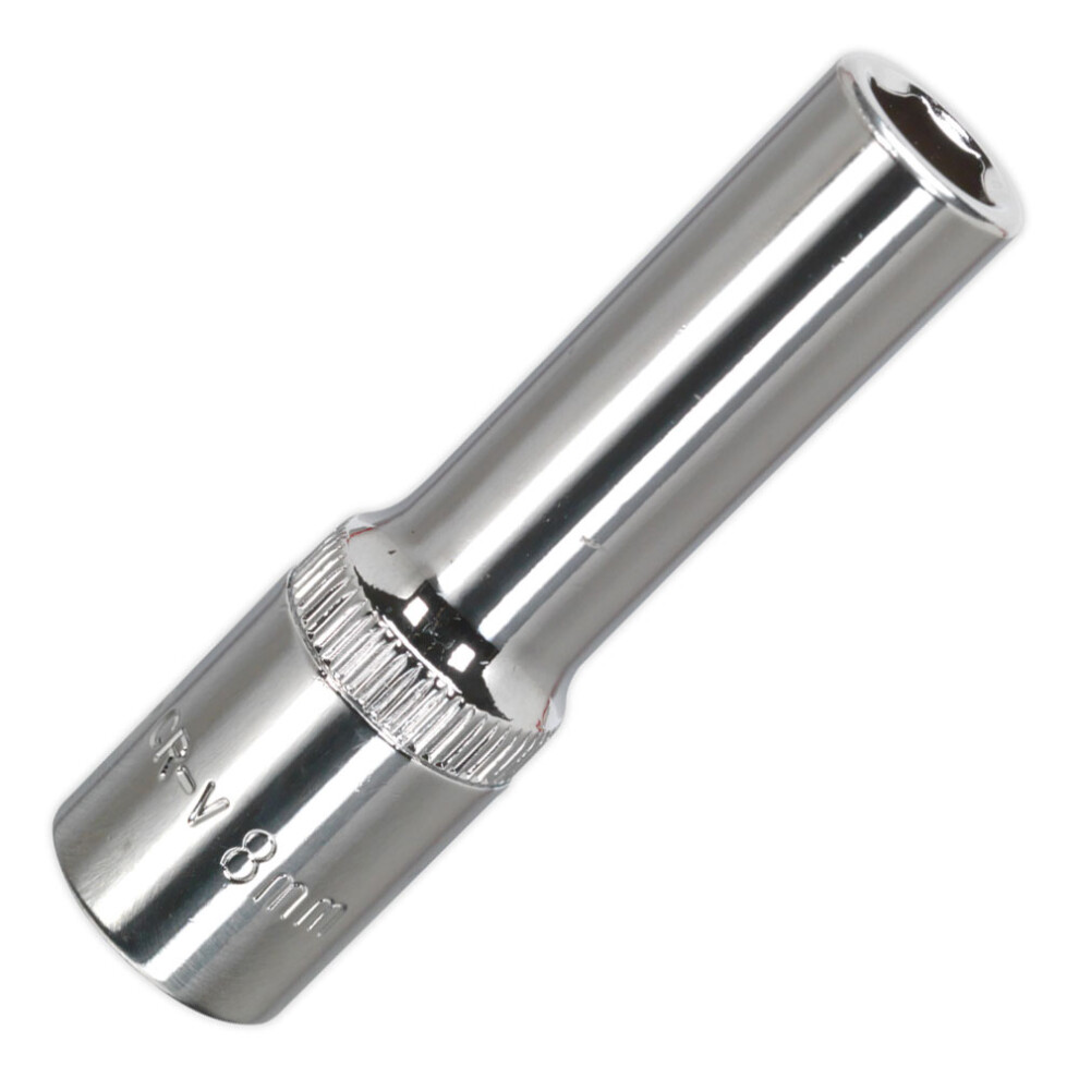 Sealey SP3808D Walldrive® Socket 8mm Deep 3/8sq Drive Fully Polished - Image 12
