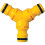 Hozelock Y Universal Hose Connector -  connector y hozelock 2293 hose 1
