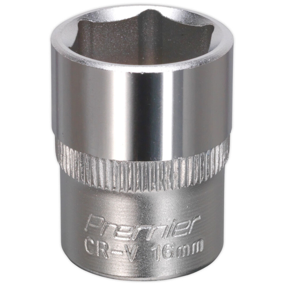 WallDrive® Socket 16mm 3/8"Sq Drive