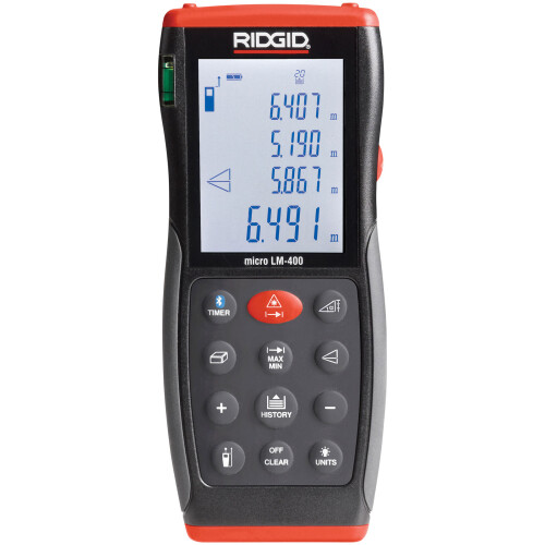 Ridgid RIDGID 36813 Micro LM-400 Advanced Laser Distance Measure