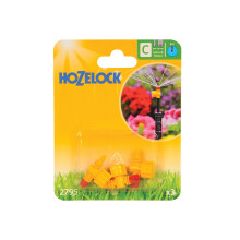 Hozelock 2795 Adjustable Micro Jet 360 Degree 4mm/13mm (2 Pack)