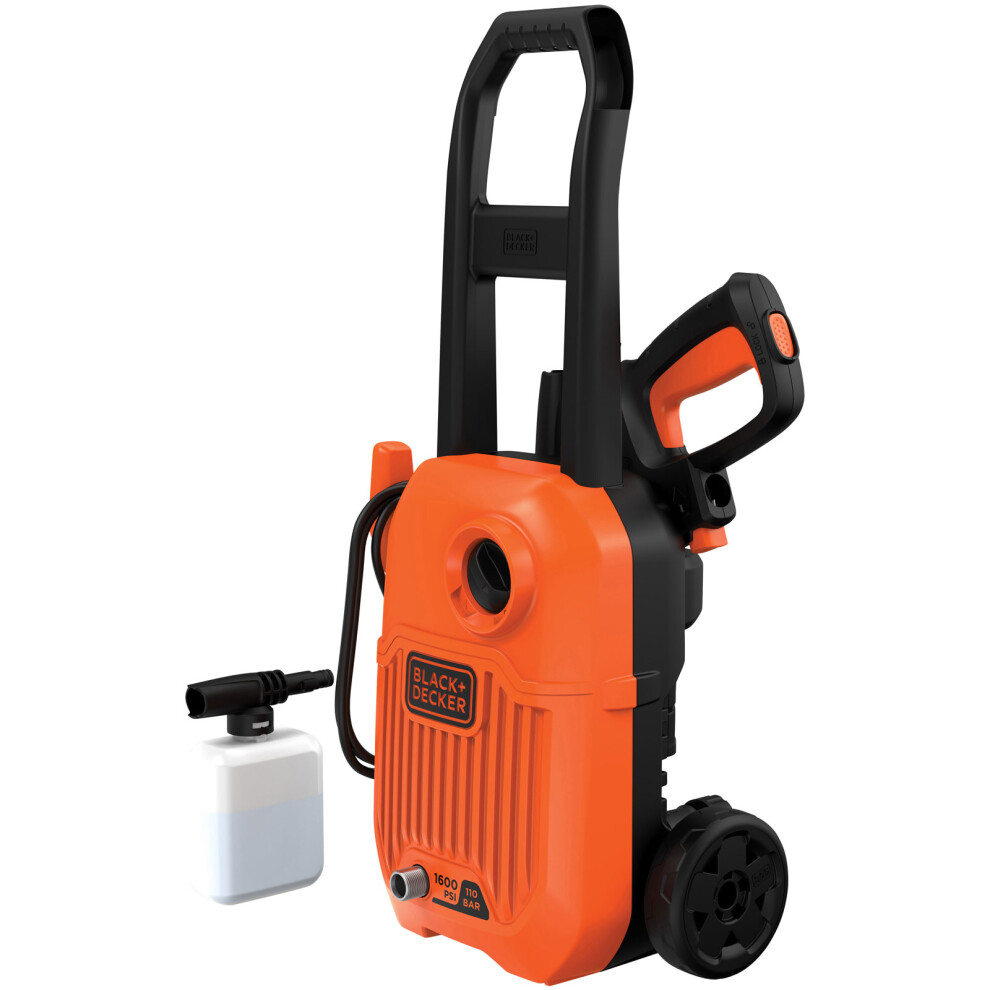 Black & Decker BEPW1300L-GB pressure washer Upright Electric 396 l/h 1300 W Orange