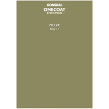 (Olive) Ronseal One Coat Everywhere Peel & Stick