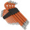 Sealey Jumbo Ball-End Hex Key Set 13pc Anti-Slip - Imperial 2