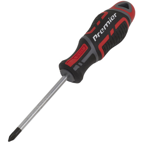 Sealey Screwdriver Phillips #1 x 75mm GripMAX®