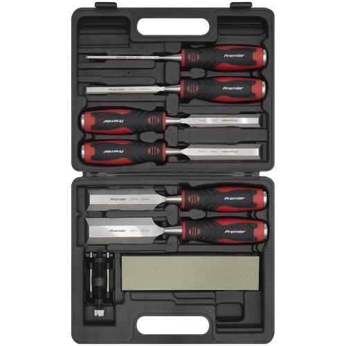 Sealey Hammer-Thru Wood Chisel 8pc Set 1