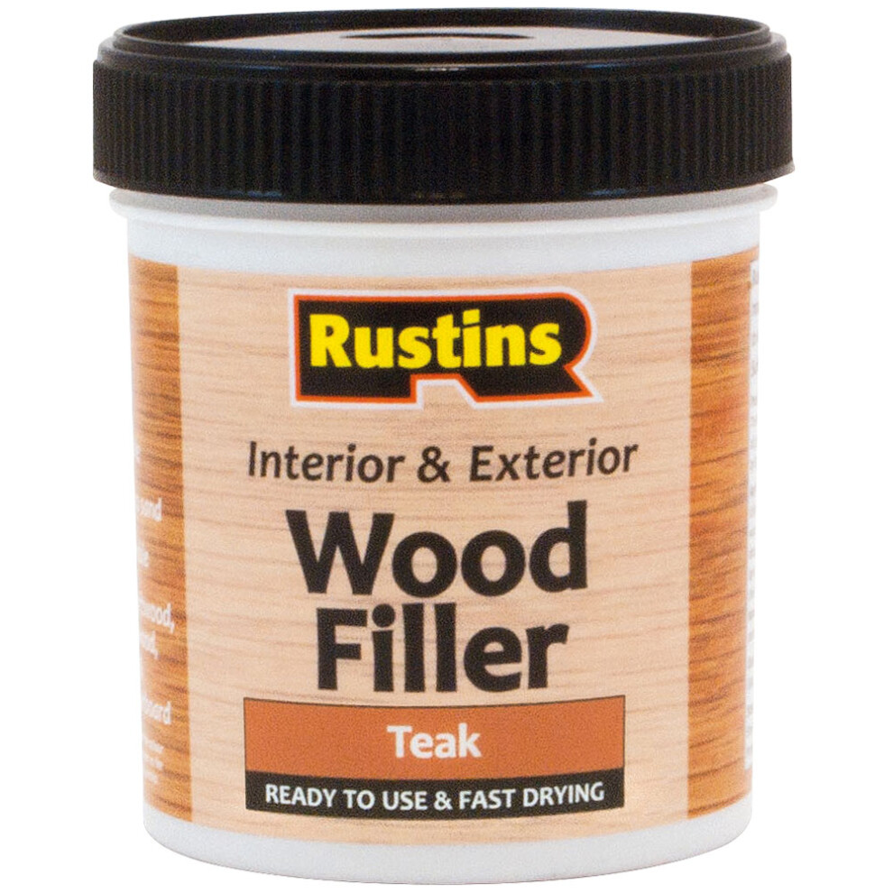 Rustins Acrylic Wood Filler Teak 250Ml